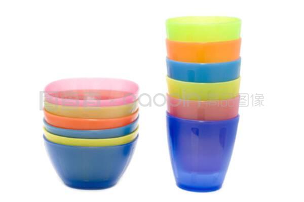 塑料盤和塑料杯